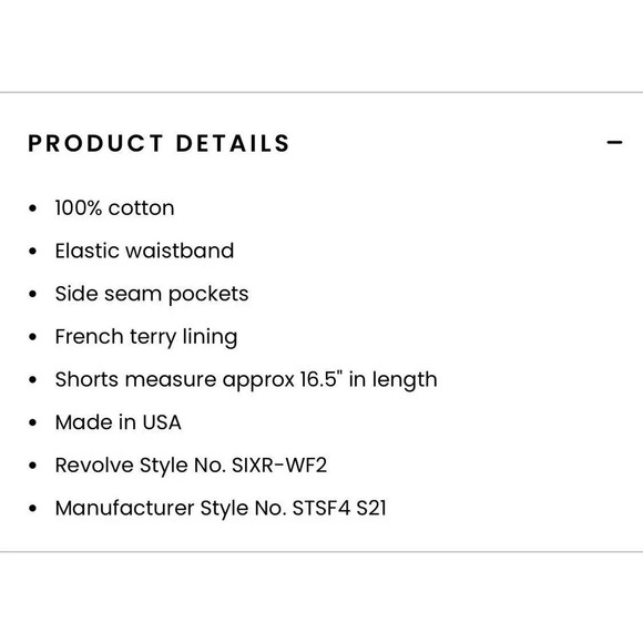 SIXTHREESEVEN The Sweat Short in Lavender Size Small NWT - Picture 3 of 6